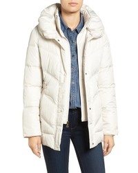 White Quilted Coat