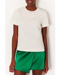 Topshop Quilted Tee