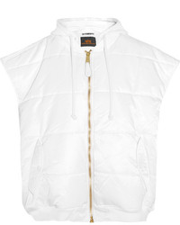 Vetements Alpha Industries Oversized Quilted Shell Gilet White