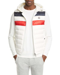 Moncler Quilted Down Hooded Vest