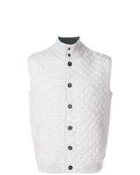 N.Peal Quilted Knit Waistcoat