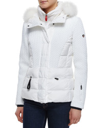 Post Card Alake Bmat Quilted Down Jacket W Fur Hood