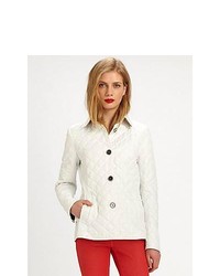 Burberry Brit Copford Quilted Jacket White
