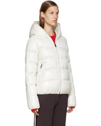Duvetica White Quilted Down Jacket