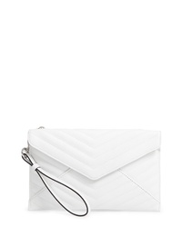 Rebecca Minkoff Leo Quilted Leather Clutch