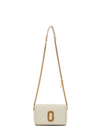 Marc Jacobs Off White The Status Flap Crossbody Bag