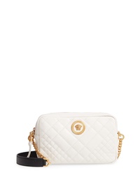 Versace Tribute Quilted Leather Camera Bag