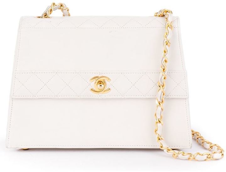 Chanel Vintage Quilted Detail Crossbody Bag, $2,386, farfetch.com