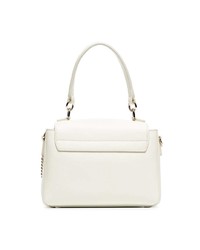 Chloé White Faye Day Mini Quilted Leather Shoulder Bag