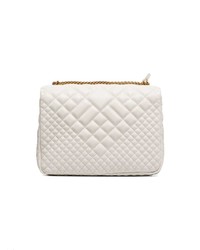 Versace White Quilted Leather Icon Bag