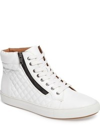Steve Madden Quodis Quilted High Top Sneaker