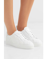 Burberry Quilted Leather Sneakers White