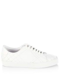 Burberry Westford Quilted Leather Check Sneakers