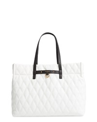 Givenchy Quilted Eastwest Faux Leather Shopper