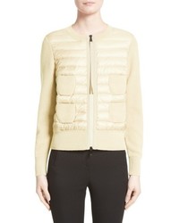 White Quilted Lightweight Jacket