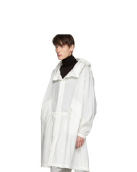 Jil Sander White Essential Coat