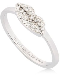 Delfina Delettrez Kiss Me Diamond Ring
