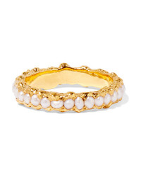 Pacharee Gold Plated Pearl Ring
