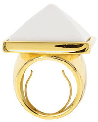 Kenneth Jay Lane Pyramid Ring