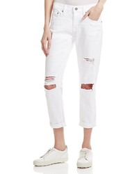 AG Jeans Ag The Ex Boyfriend Slim Jeans In 1 Year White