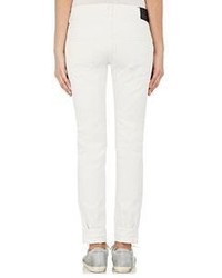 R 13 R13 Relaxed Skinny Jeans White