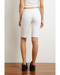 Forever 21 Distressed Bermuda Shorts