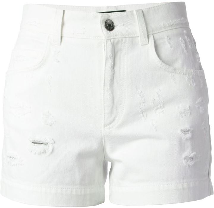 Dolce & Gabbana Denim Shorts, $525 | farfetch.com | Lookastic