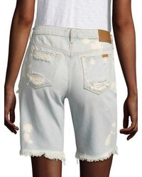 Joe's Jeans Joes Finn Distressed Denim Bermuda Shorts