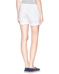 Nobrand The Slouchy Cut Off Ripped Denim Shorts