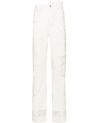 Who Decides War Altar Distressed Panelled Trousers