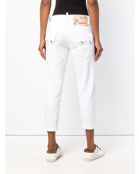 Dsquared2 Cropped Ripped Jeans