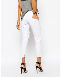 Asos Liquor N Poker Liquor Poker Skinny Jeans With Extreme Distressing Ripped Knees