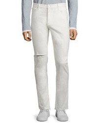 Ovadia & Sons Slim Fit Distressed Jeans