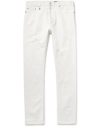 Marc Jacobs Slim Fit Distressed Stretch Denim Jeans
