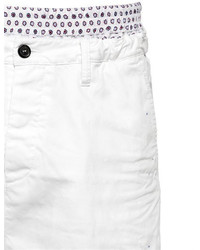 DSQUARED2 Elastic Waistband Cotton Twill Shorts