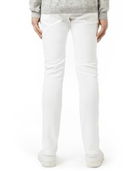 Topman Aaa Collection Ripped Stretch Skinny Fit Jeans