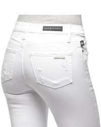 Rock & Republic Berlin White Skinny Jeans