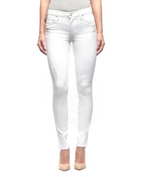 Rock & Republic Berlin White Skinny Jeans