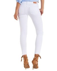 Charlotte Russe Machine Jeans Destroyed Skinny Jeans