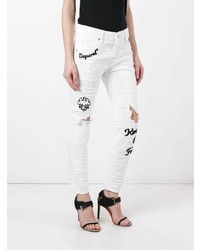 Dsquared2 Cool Girl Embroidered Jeans