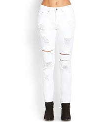 Forever 21 Distressed Skinny Jeans