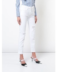 Frame Denim Distressed Skinny Jeans