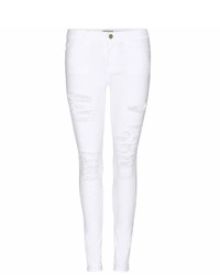Frame Le Color Ripped Skinny Jeans