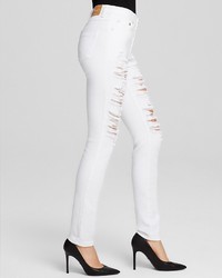 One Teaspoon Jeans Yardbirds Skinny In Clean White