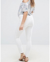 New Look Maternity Under Bump Ripped Skinny Jeans