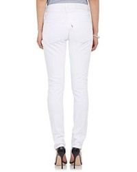 Redone Straight Skinny Jeans White Size 24