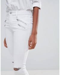 Urban Bliss Millie Skinny Jeans With Knee Rips