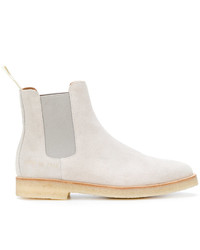 White Rubber Ankle Boots