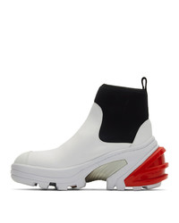1017 Alyx 9Sm White Fixed Sole Mid Boots