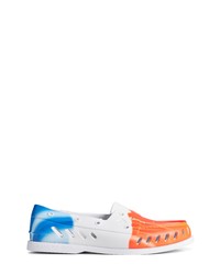 White Rubber Boat Shoes